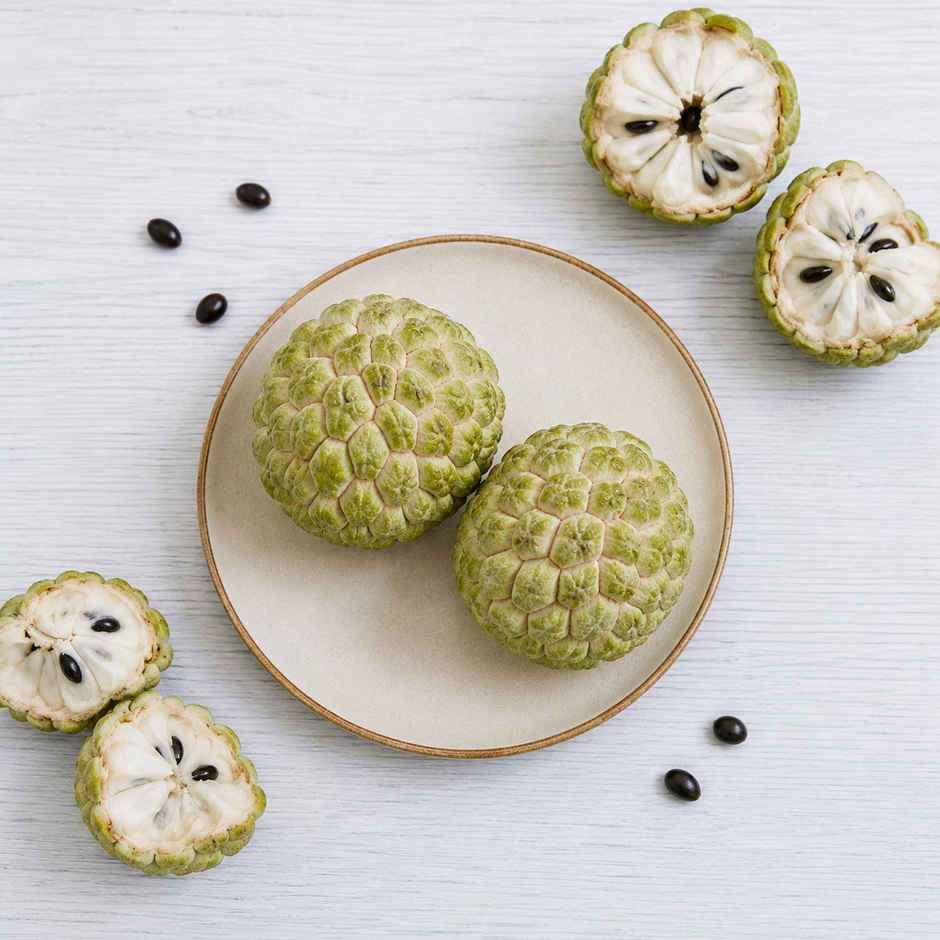 Custard Apple Semi Ripe