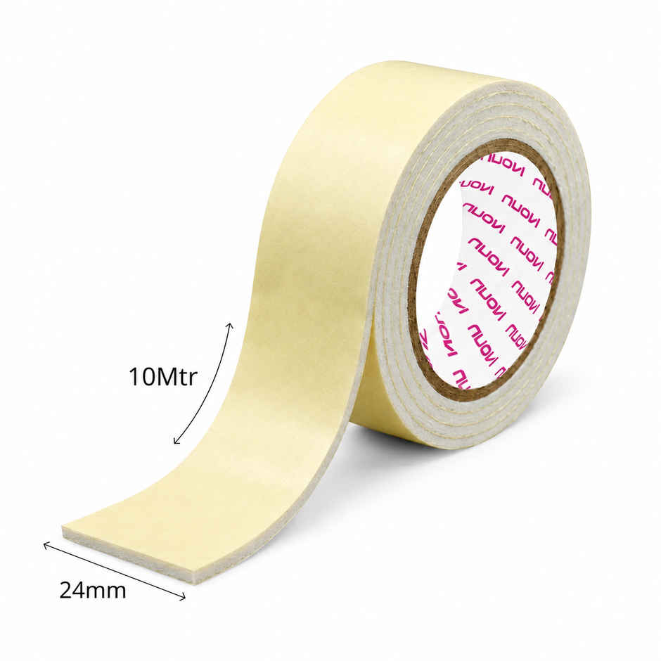 Ondesk Essentials 2Mm Double Sided Foam Tape 1Inch X 10 Mtr