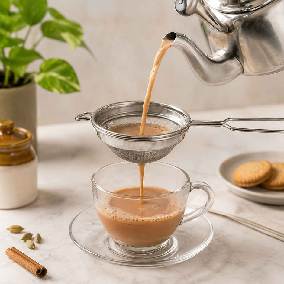 Petals Ss Premium Jali Tea-coffee-chai Channi Strainer