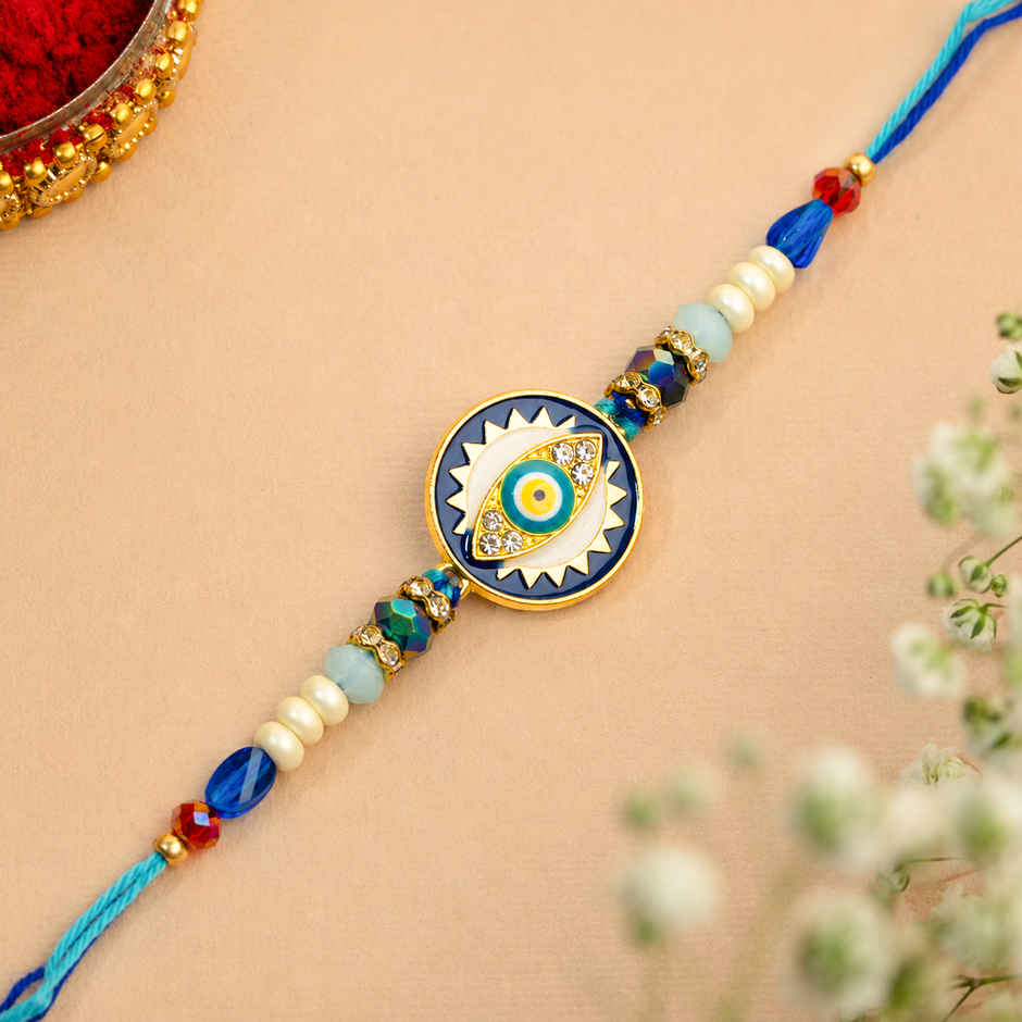 Rakhi for Brother | Evil Eye | Pack of 1 | Avyaan Rakhi