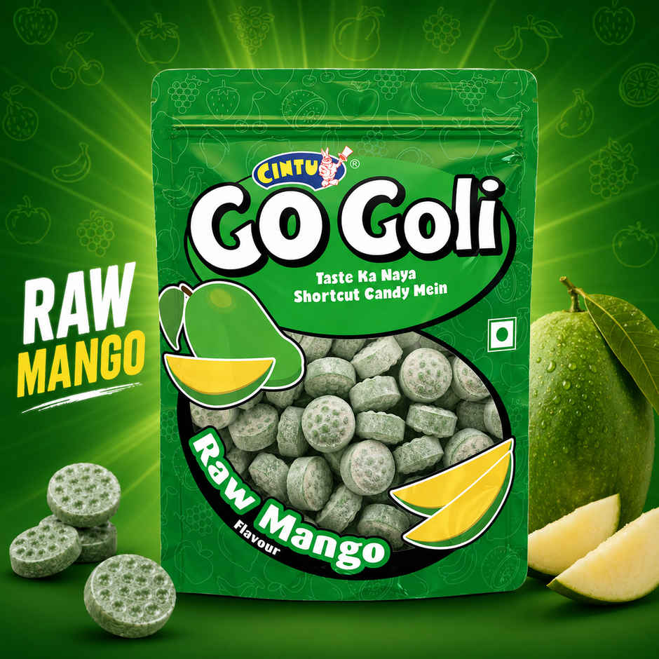 Cintu Go-Goli Green Mango Flavour Candy