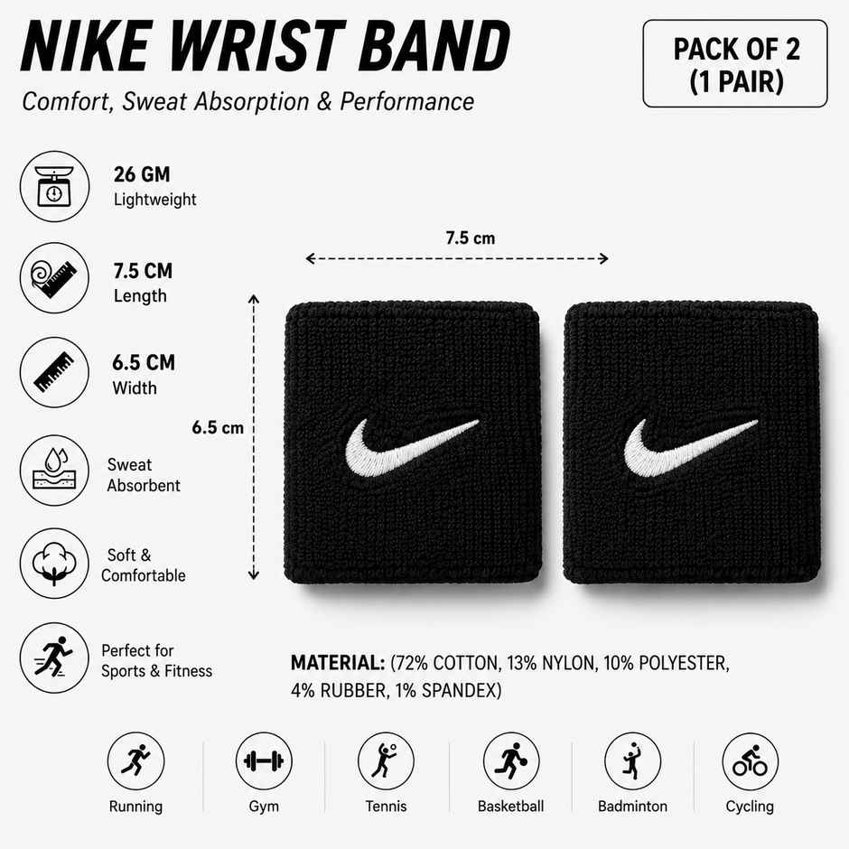 Nike Swoosh Wristbands