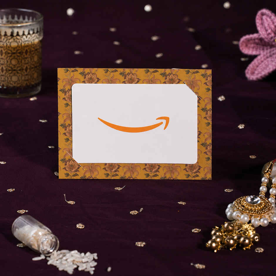 Amazon Pay Rakhi Shagun Gift Card - INR 10000 | Ivory Garden