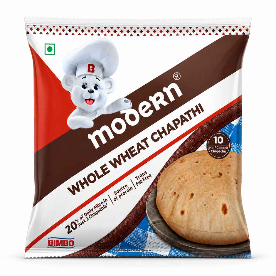 Modern Whole Wheat Chapathi