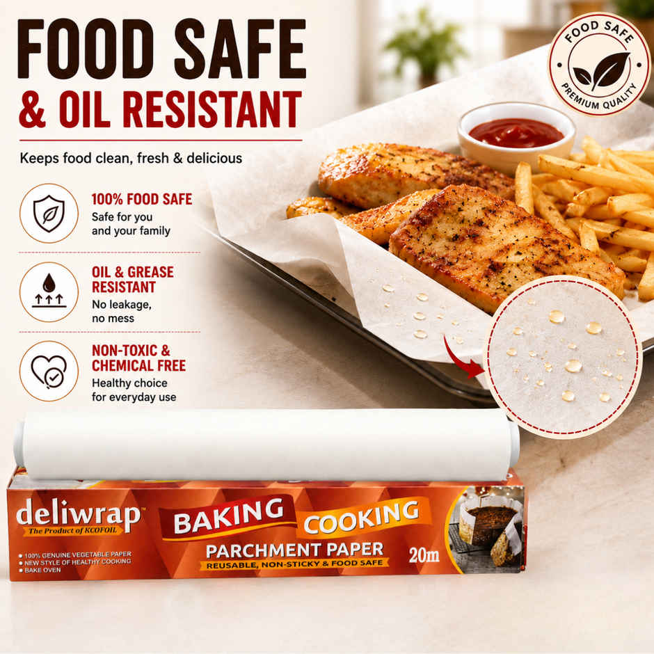 Deliwrap Baking and Parchment Paper | 20 m