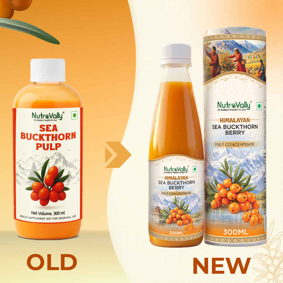 NutroVally Seabuckthorn Pulp Rich in Vitamin C