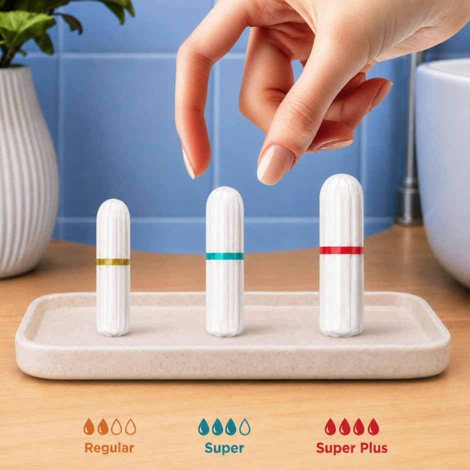 Pee Safe Super Tampons for Medium Flow | Ultra-Absorbent & Leak-Proof Protection