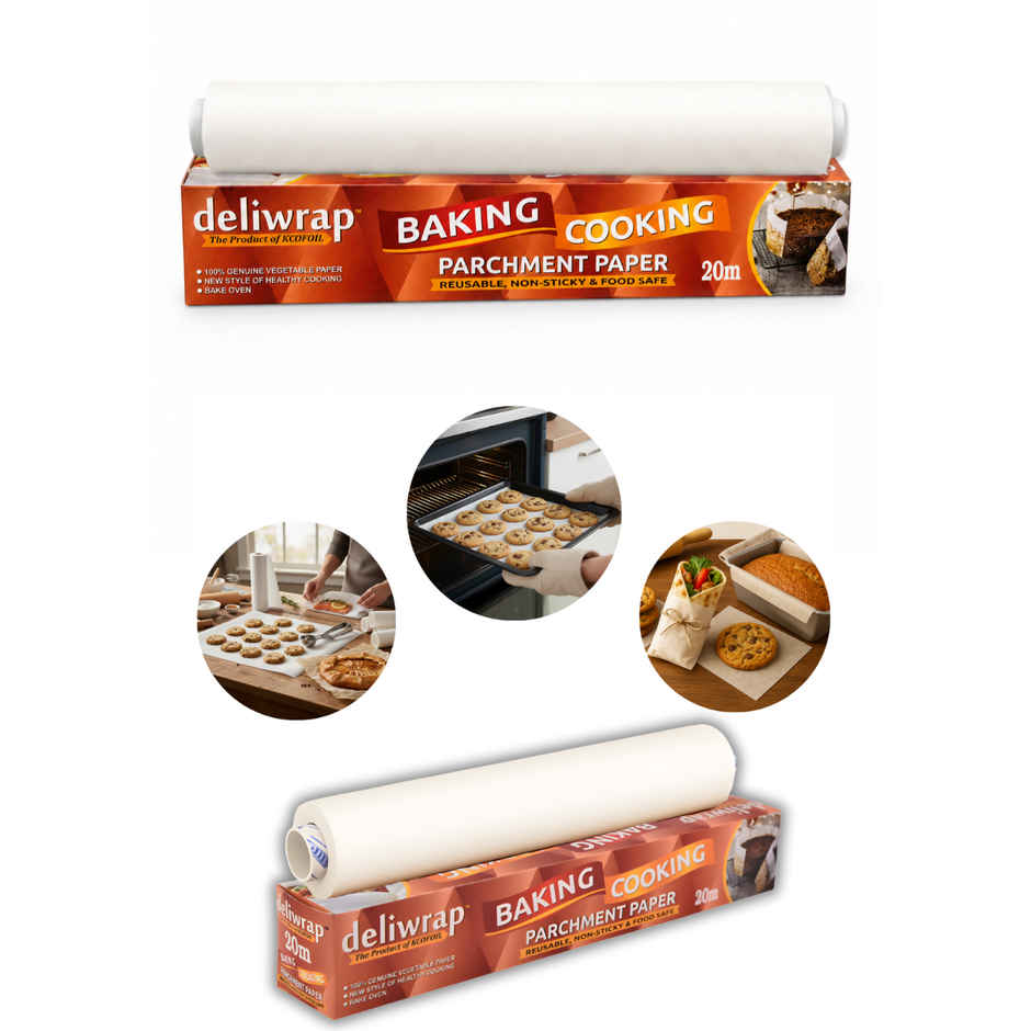 Deliwrap Baking and Parchment Paper | 20 m