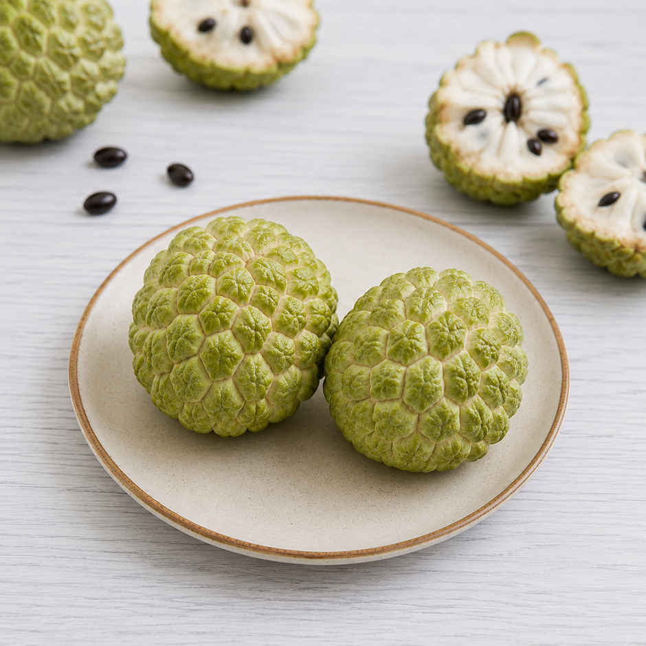Custard Apple Semi Ripe