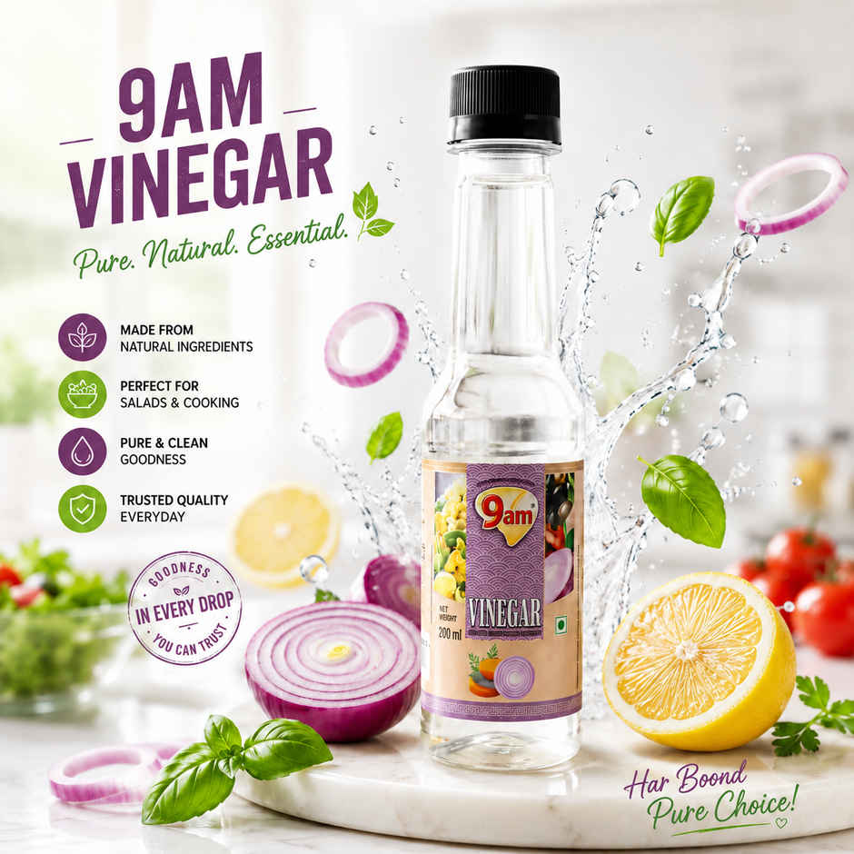 9am Vinegar | Ideal for Noodles, Manchurian & Chinese Dishes