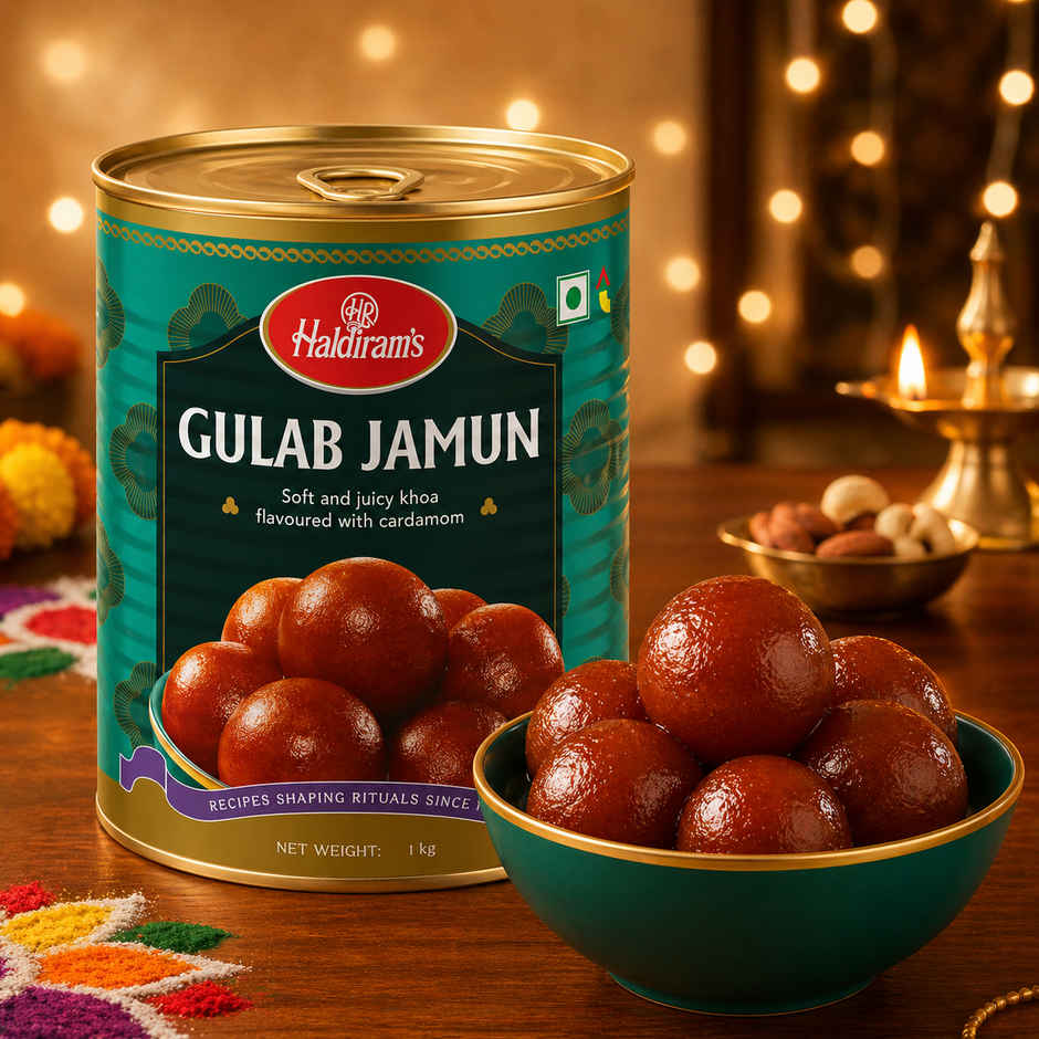 Haldiram's Gulab Jamun | Authentic Indian Sweet