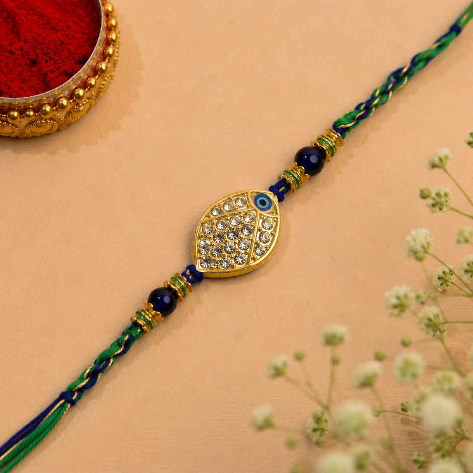Rakhi for Brother | Studded | Pack of 1 | Avyaan Rakhi