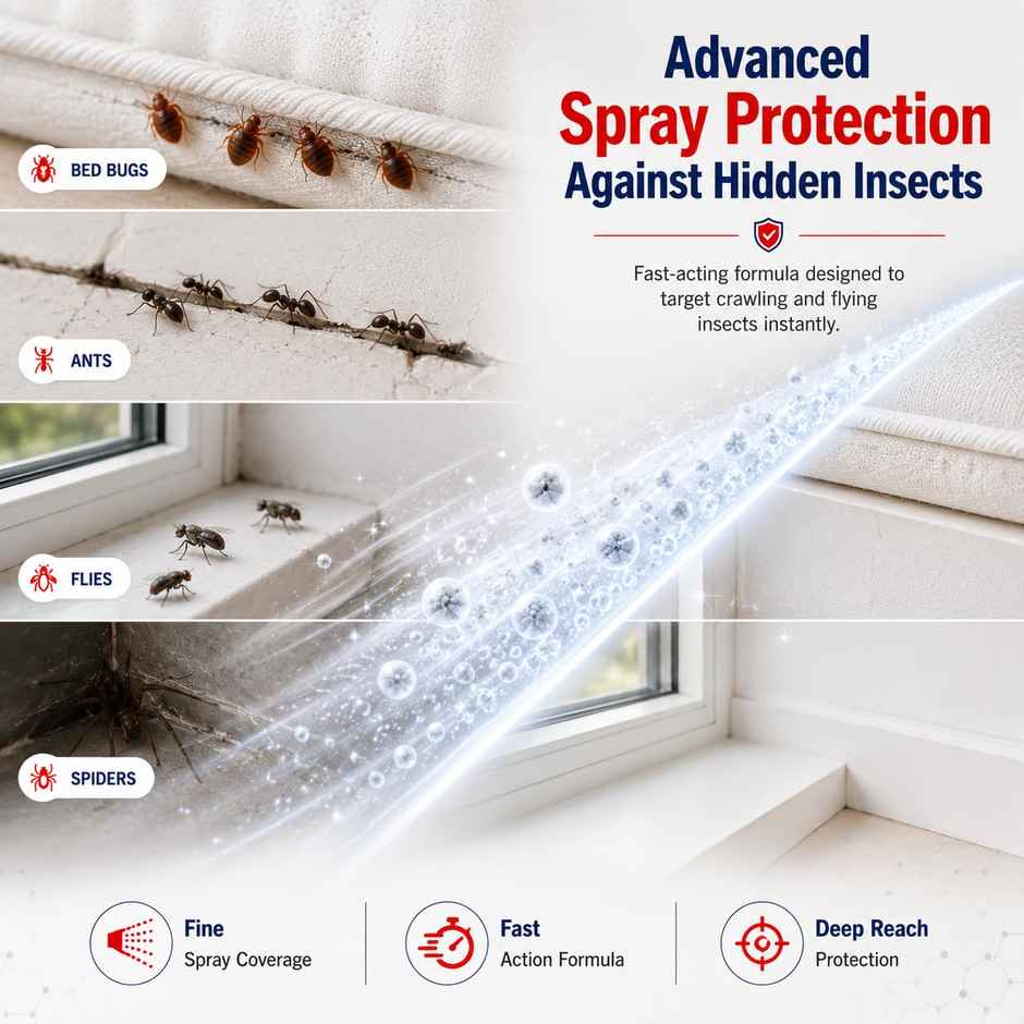 Good Morning All Insect Killer Spray - 400ml | Pack of 3