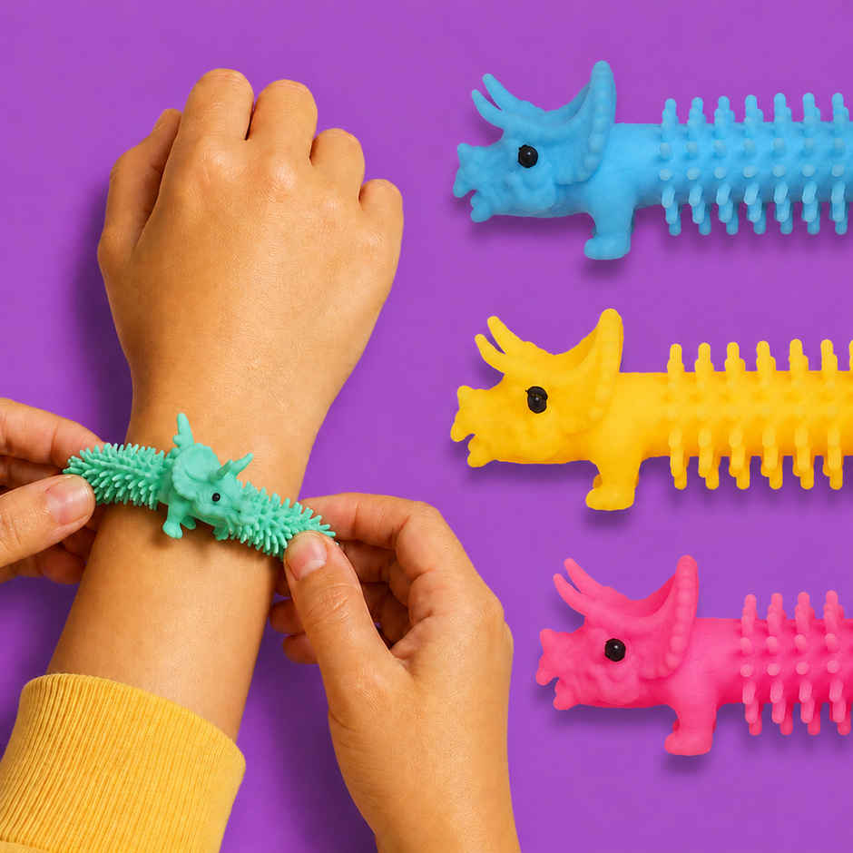 Phool Kids Triceratops Rakhi Band (Color may vary)