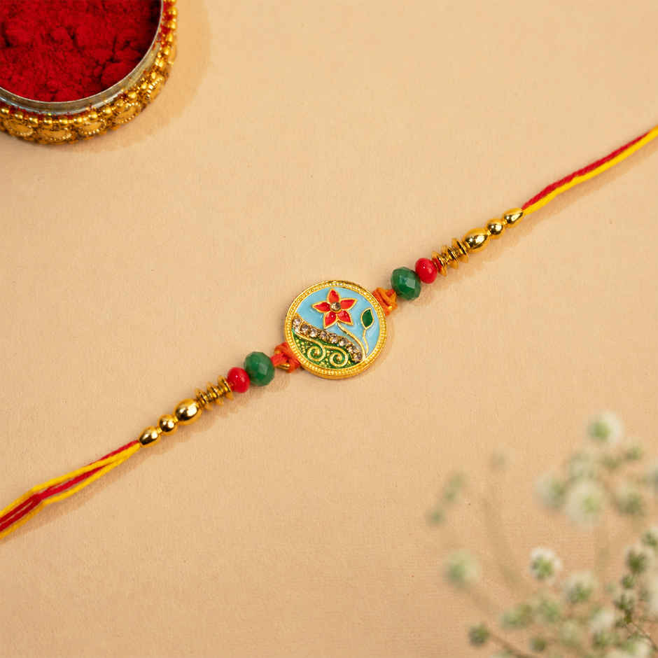 Rakhi for Brother | Blossom Floral | Pack of 1 | Tomuncle