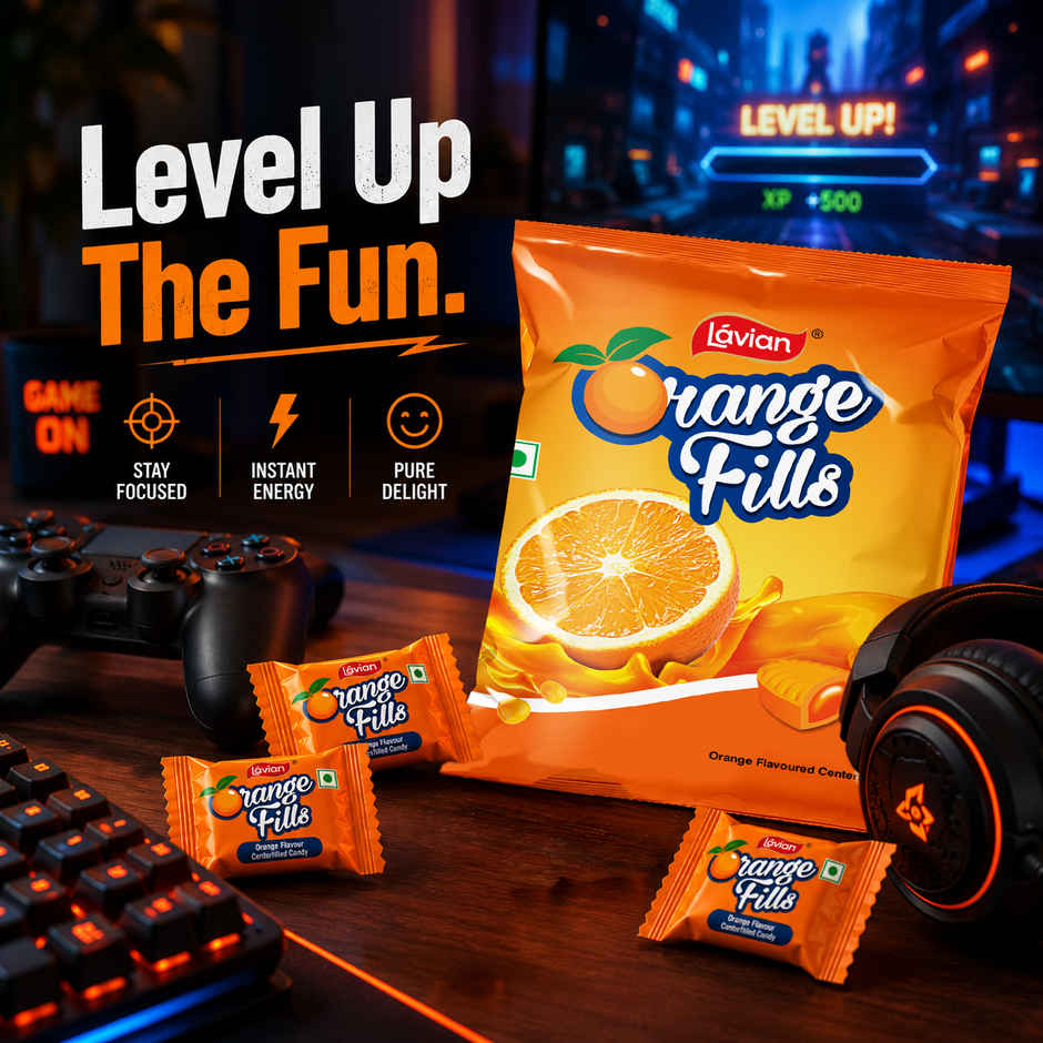 Lavian Center filled Candy Orange
