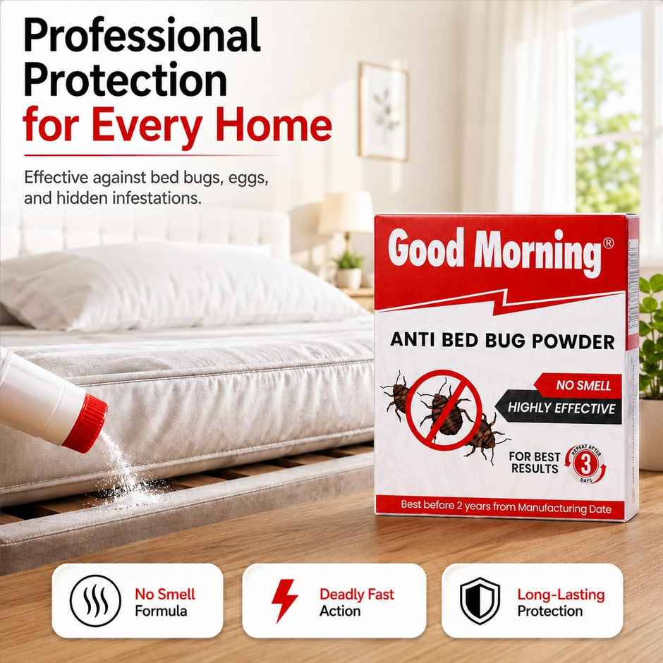 Bed Bug Killer Powder, Makes 5 Liters - 5 x 15 Grams |Pack of 5