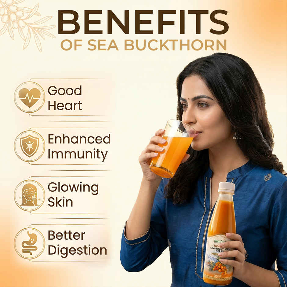NutroVally Seabuckthorn Pulp Rich in Vitamin C