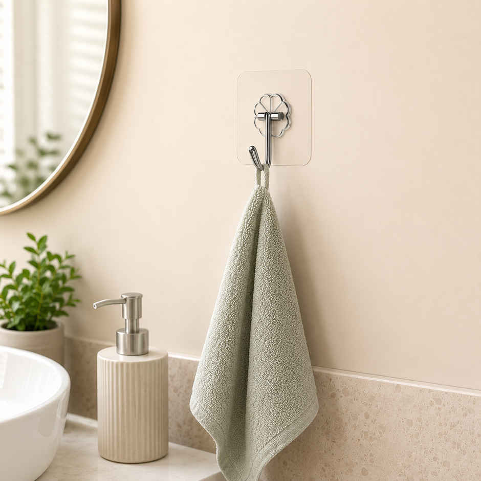 Daluci Strong Adhesive Hook For Home-Office and Kitchen Use | Pack Of 5