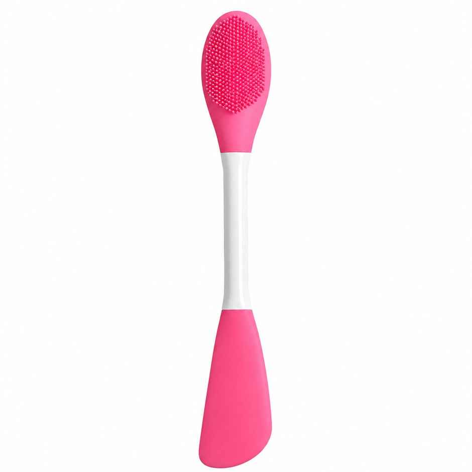 Beautiliss 2 in 1 Multipurpose Double sided Silicone Brush for Face Deep Cleansing | Assorted