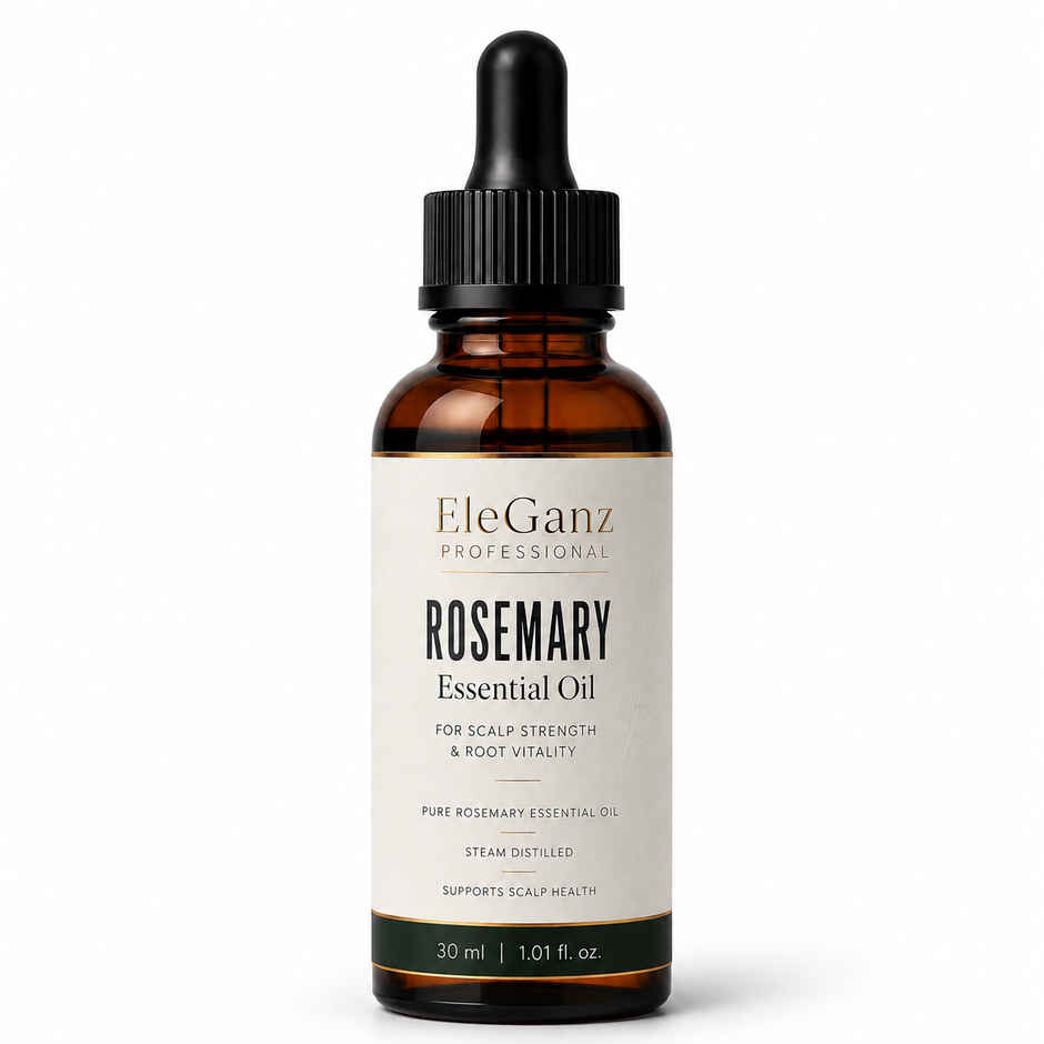 EleGanz Professional Pure RoseMary Essential Oil | Scalp Vitality & Root Strength