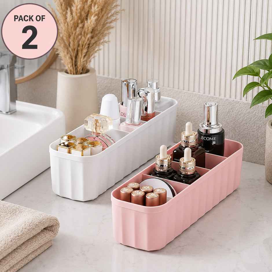 Perpetual Wardrobe Organizer | Socks | Bra | Makeup | Closet Storage Divider | Pack of 2