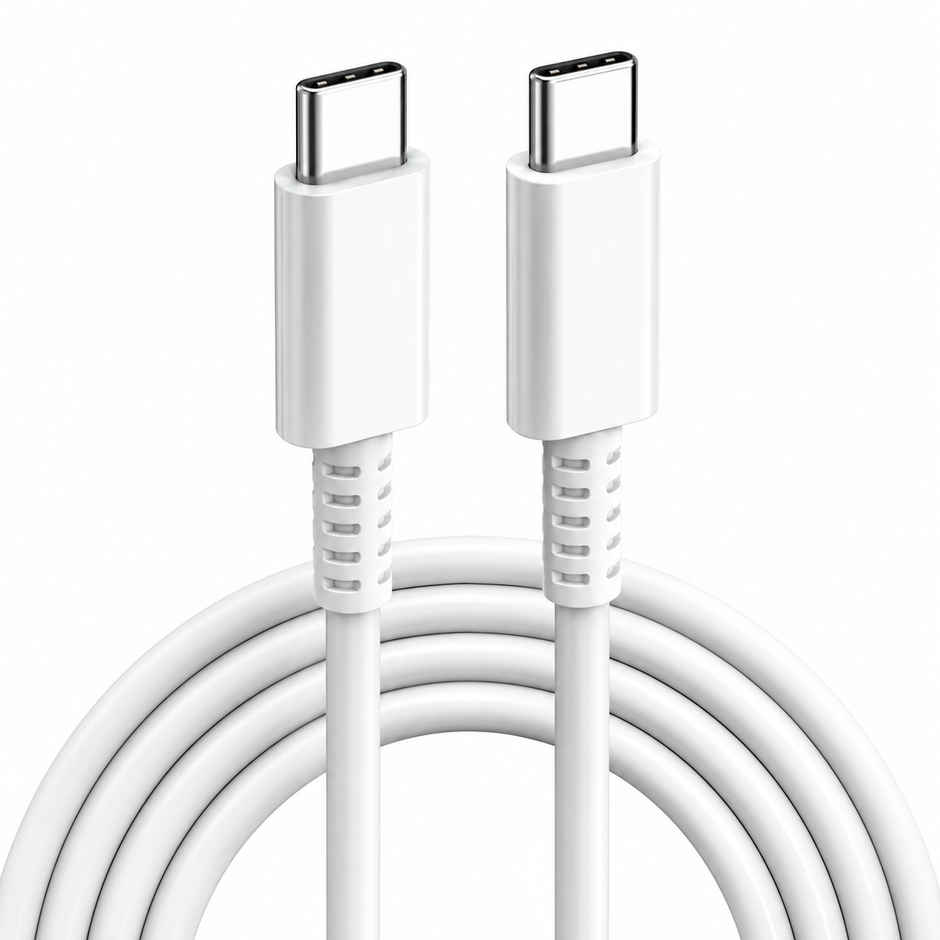 Ailkin C to C Cable for Samsung Galaxy & Type C Devices |1M| White