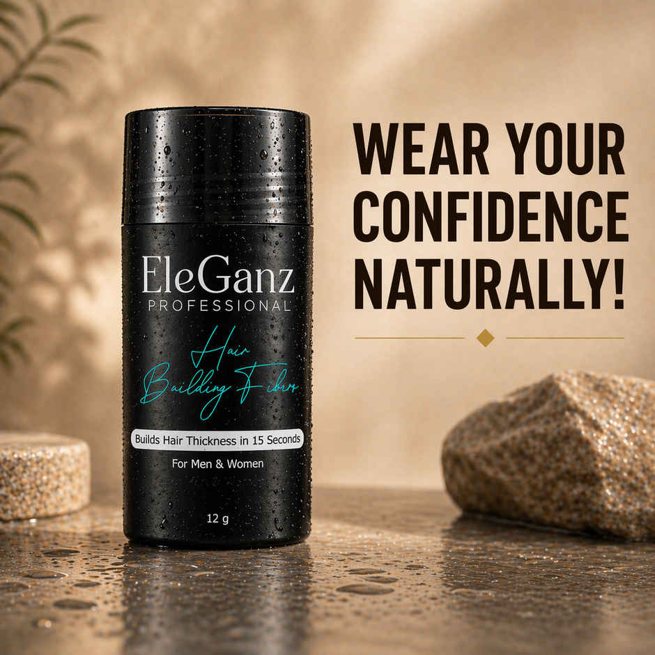 EleGanz Professional Hair Building Fibers | Hair Fiber Powder for Bald Spots & Thinning Hair