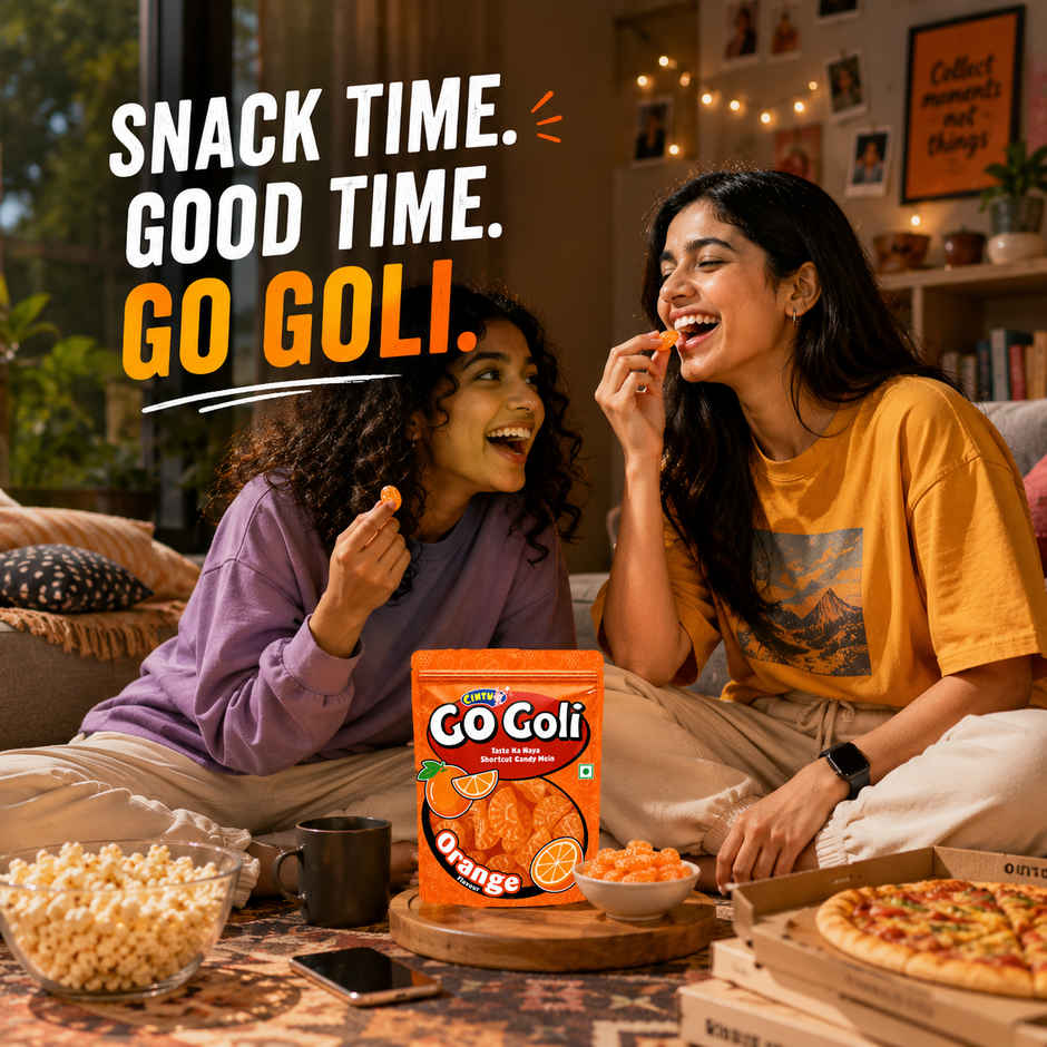 Cintu Go-Goli Orange Flavour Candy