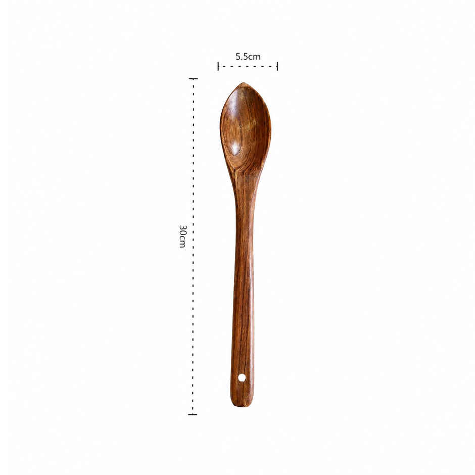 Petals Wooden Spatula - Ladle/Serving/Cooking Spoon