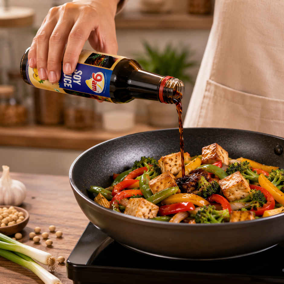 9am Soya Sauce, Rich & Flavourful Cooking Sauce