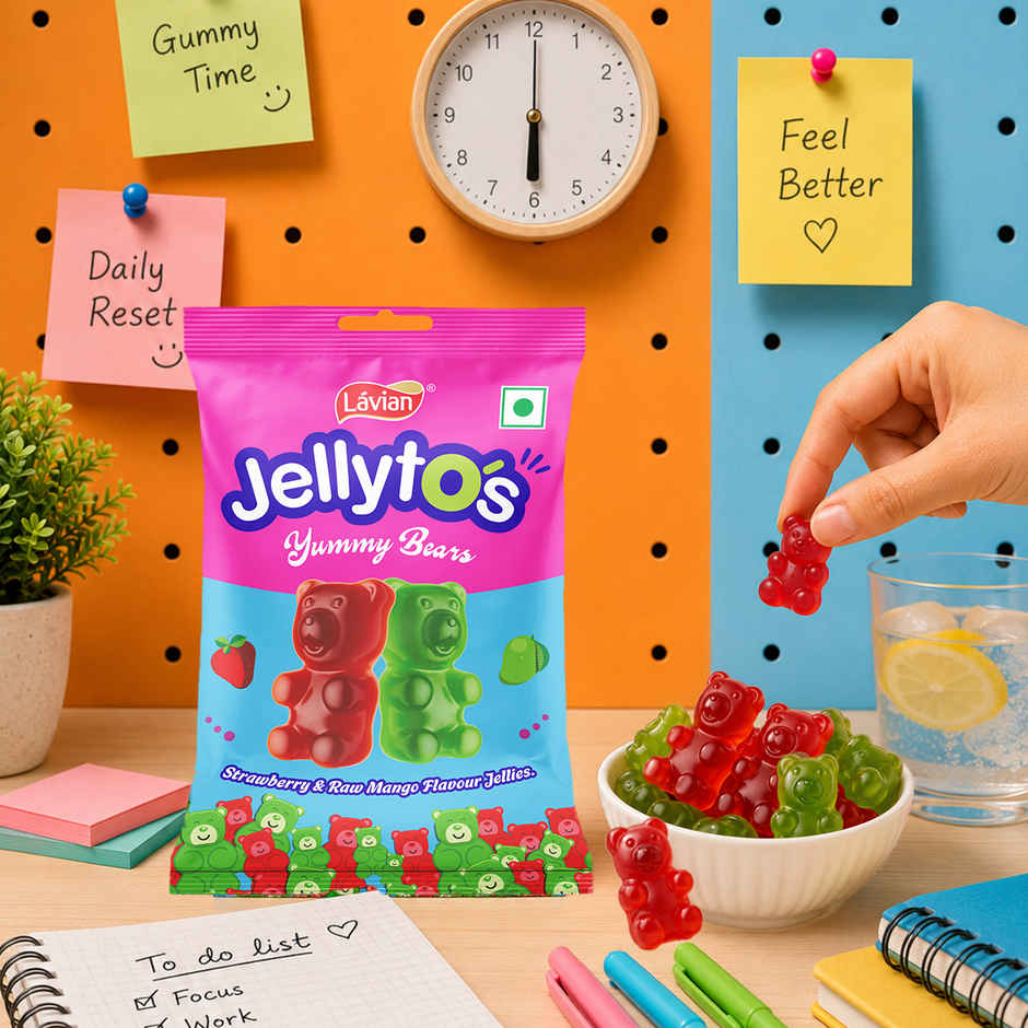 Lavian Exotique Jellytos Bears | Chewy & Fruity Candy