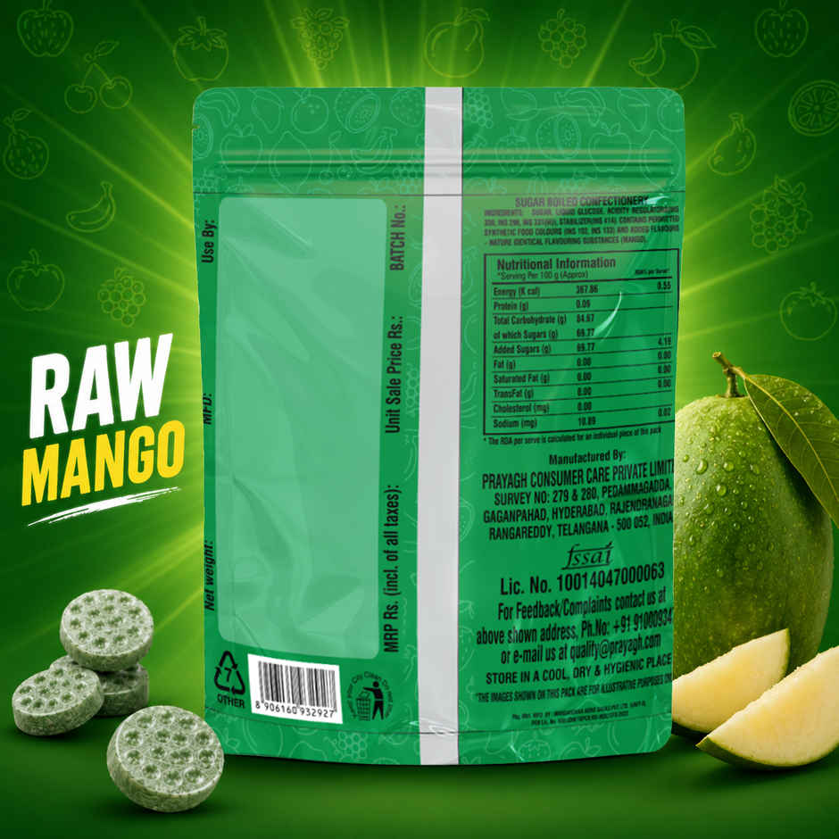 Cintu Go-Goli Green Mango Flavour Candy