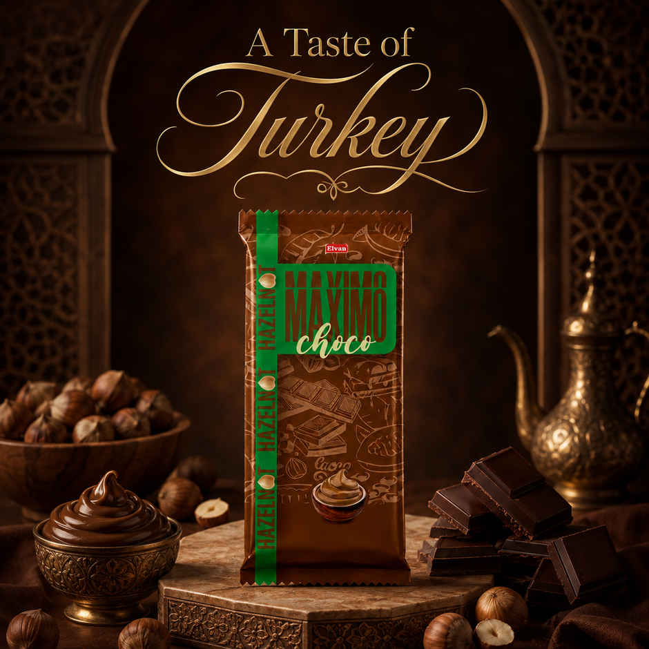 Elvan Maximo Hazelnut chocolate Bar