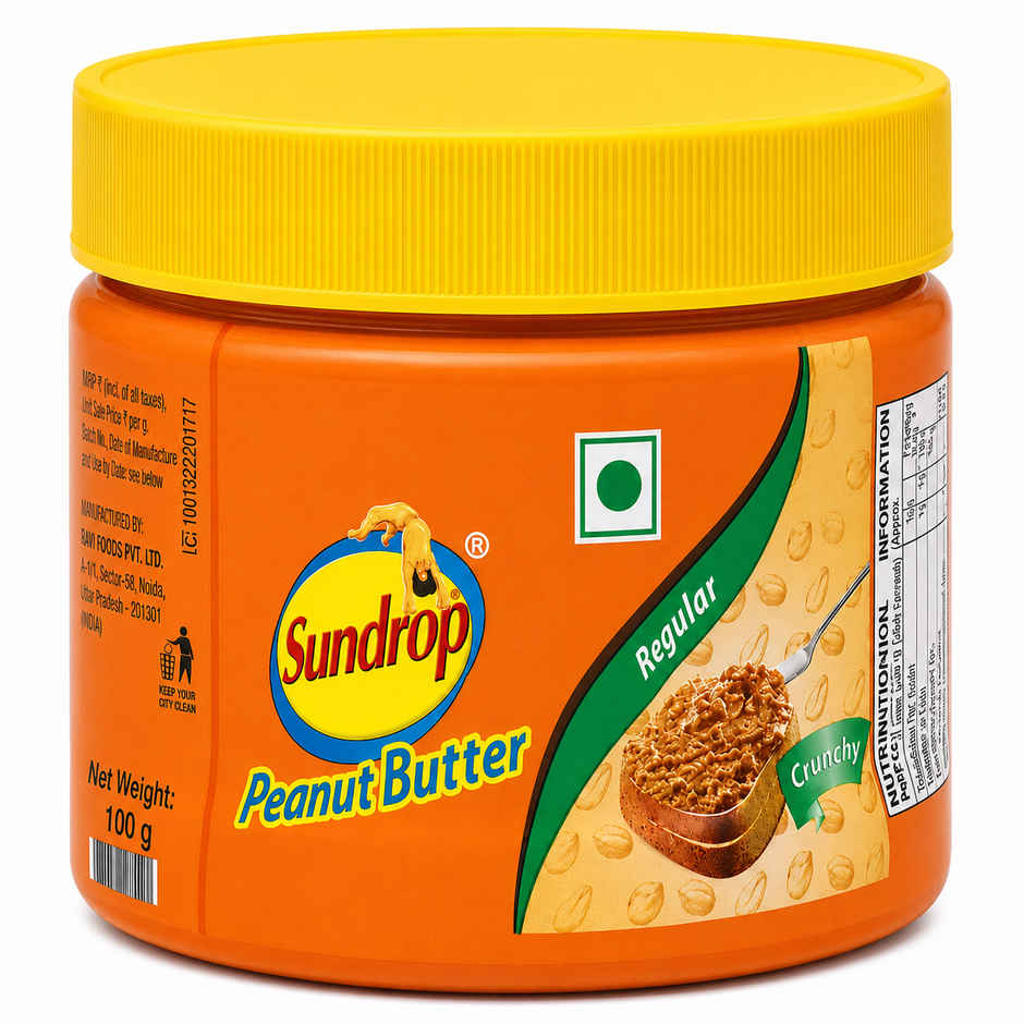 Sundrop Peanut Butter Regular | Crunchy