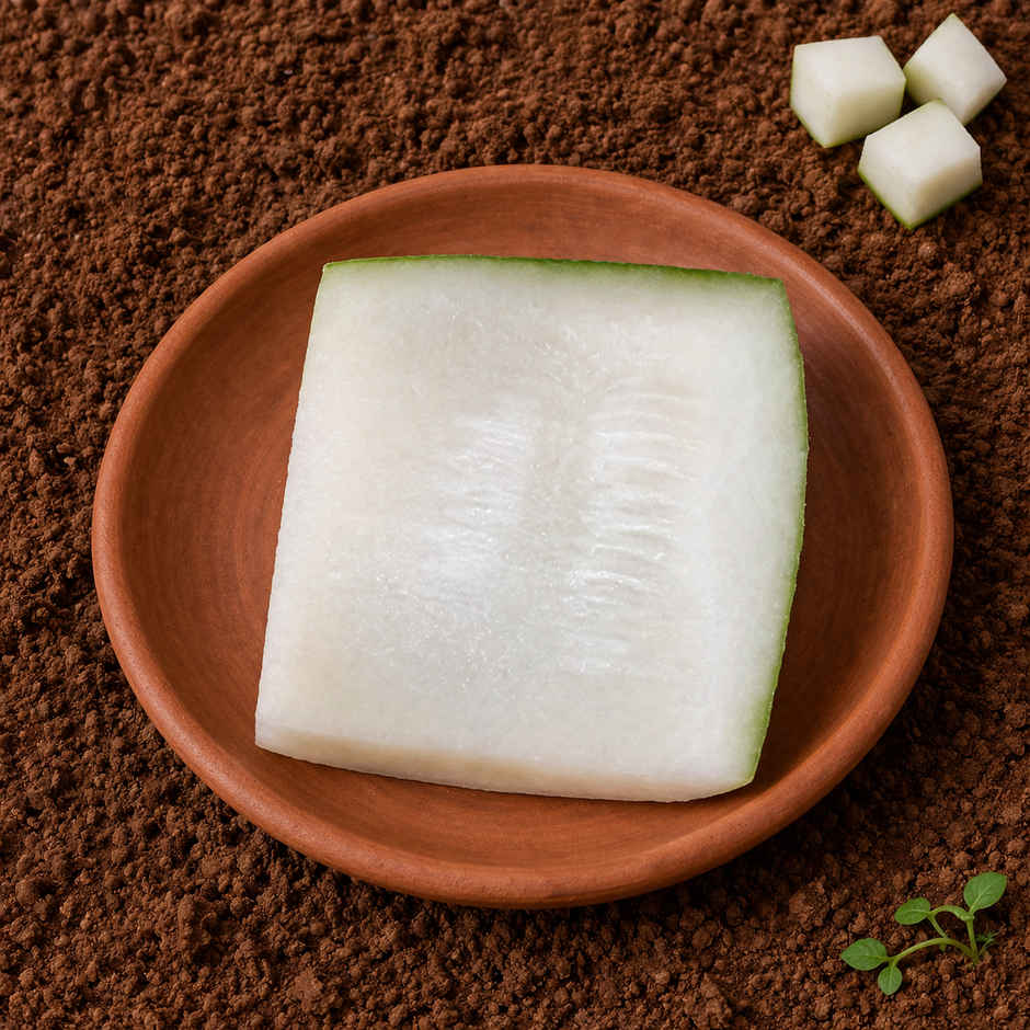 Organically Grown Ash Gourd Portion