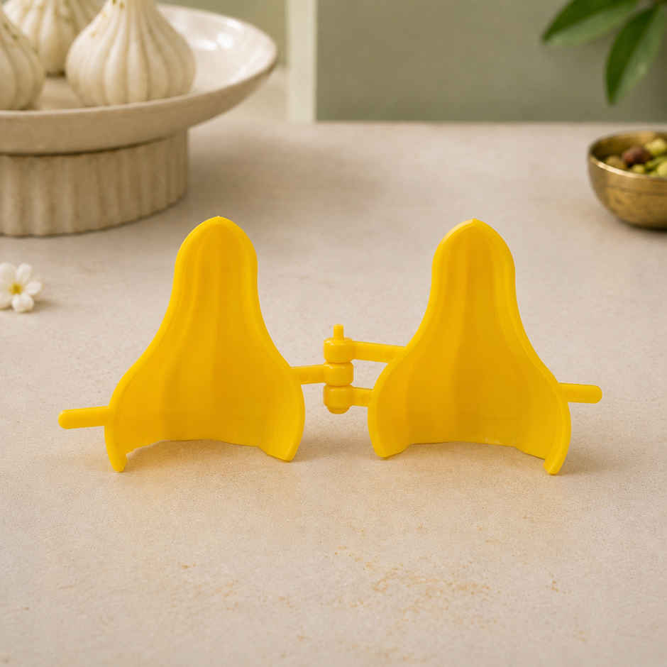 Utsah Yellow Modak Making Mould Big Pack of 2
