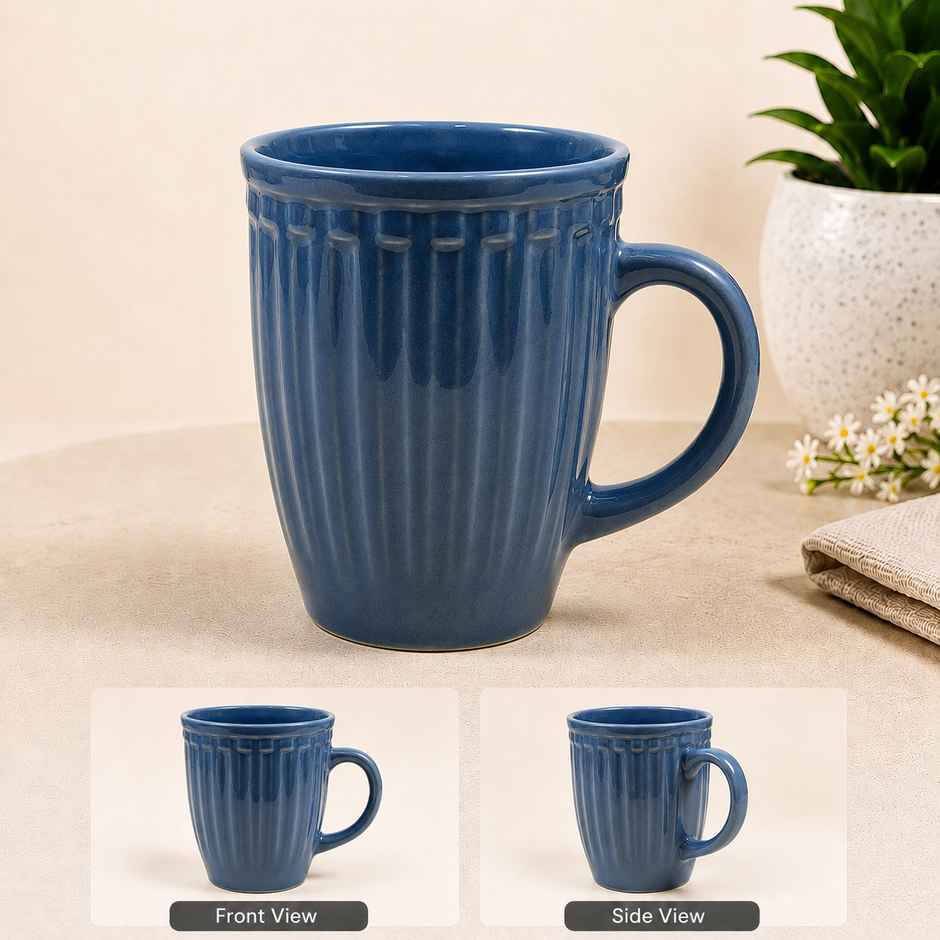 OGGN Ceramic Coffee,Tea,Milk & Mug - 280 ml | Grey