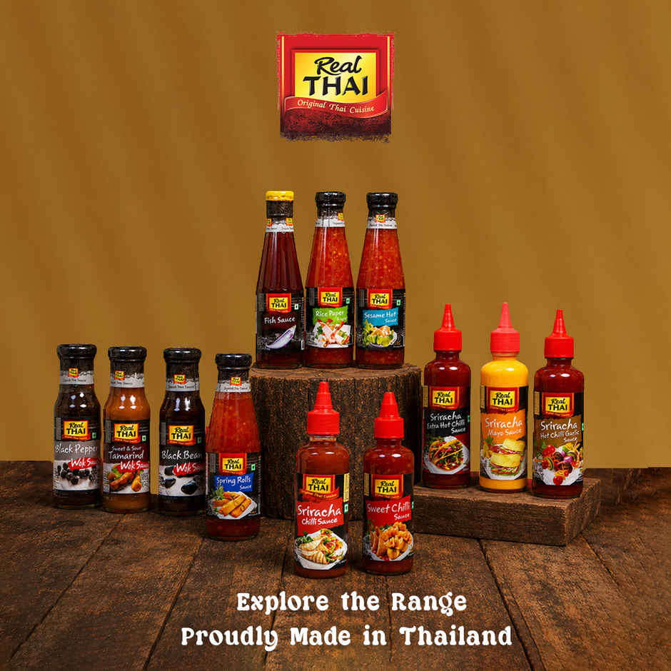 Real Thai Sriracha Chilli Garlic Sauce