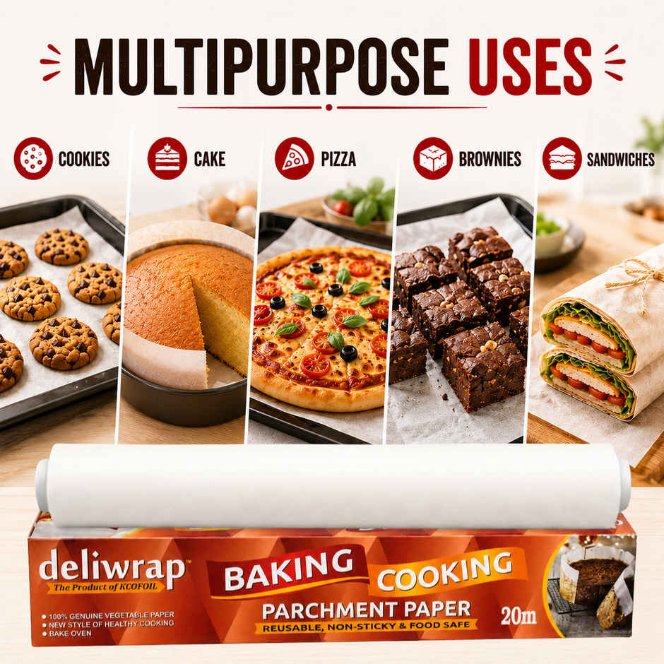 Deliwrap Baking and Parchment Paper | 20 m