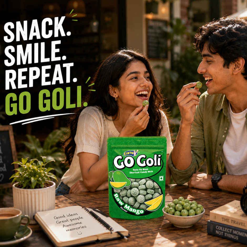 Cintu Go-Goli Green Mango Flavour Candy