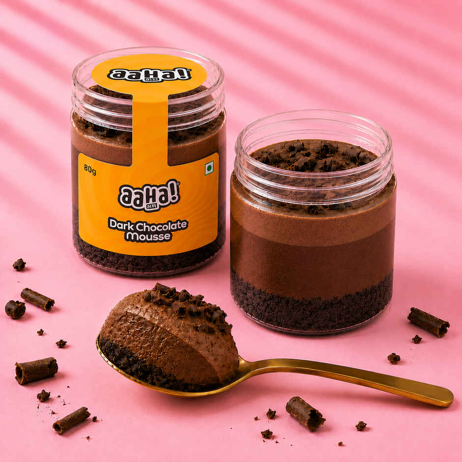 Aaha Dark Chocolate Mousse | Rich Cocoa Layers | Sweet Treat