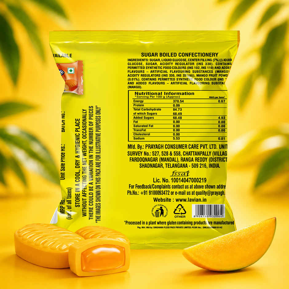 Lavian Center filled Candy Mango