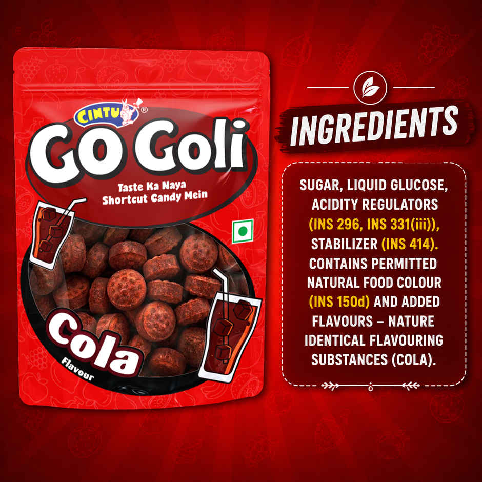 Cintu Go-Goli Cola Flavour Candy