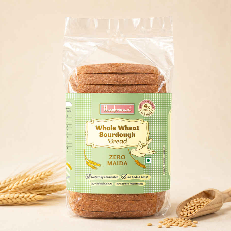 Theobroma Zero Maida Wholewheat Sourdough Bread
