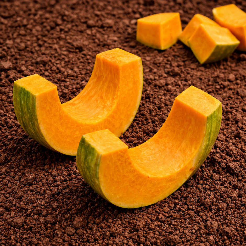 Organically Grown Sweet Pumpkin Portion