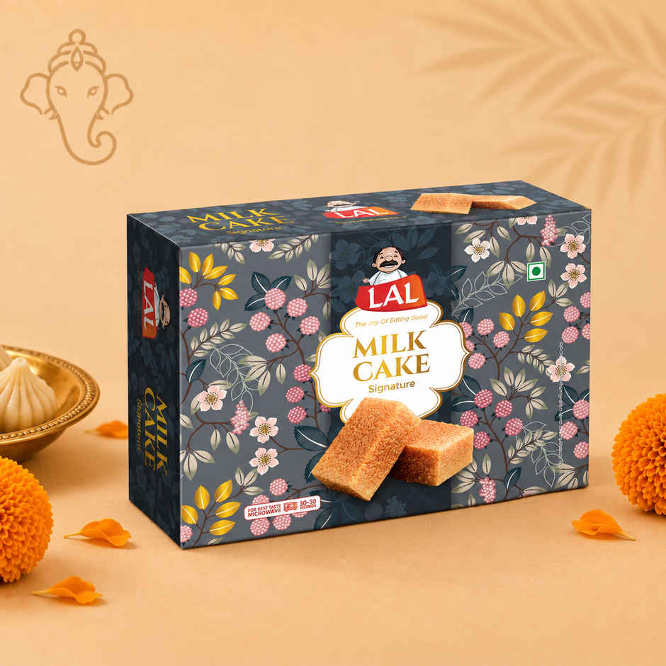 Lal Milk Cake Signature | Traditional Indian Sweet