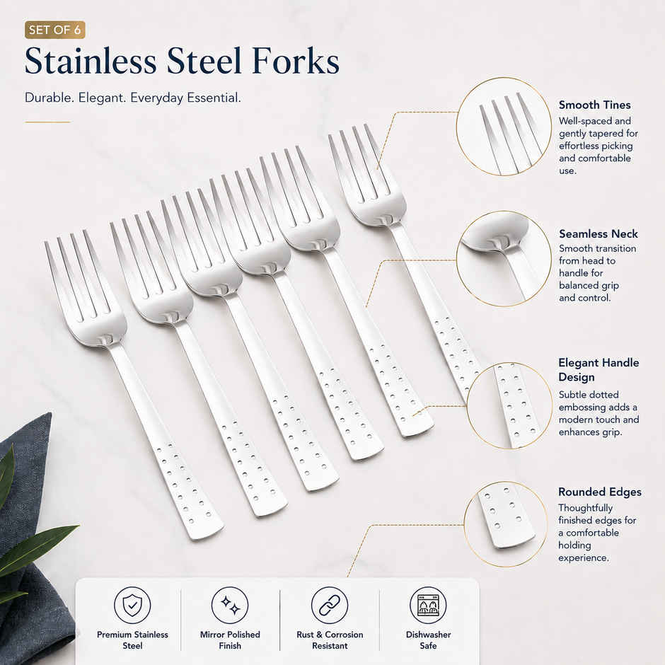 Petals Stainless Steel Master Fork - Dott
