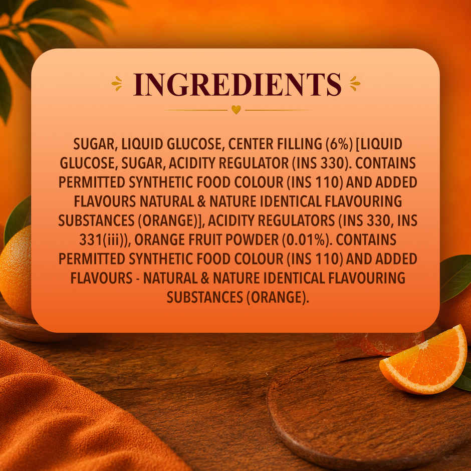 Lavian Center filled Candy Orange