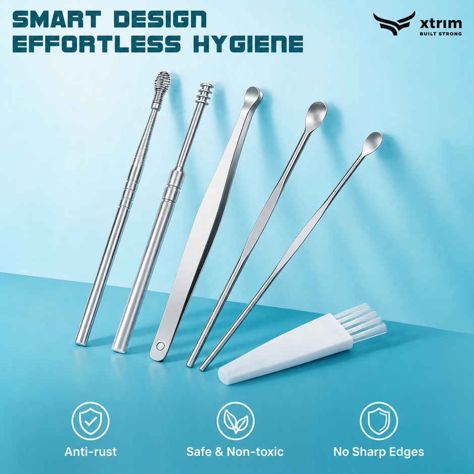Xtrim Ear Wax Cleaner Reusable Tool kit